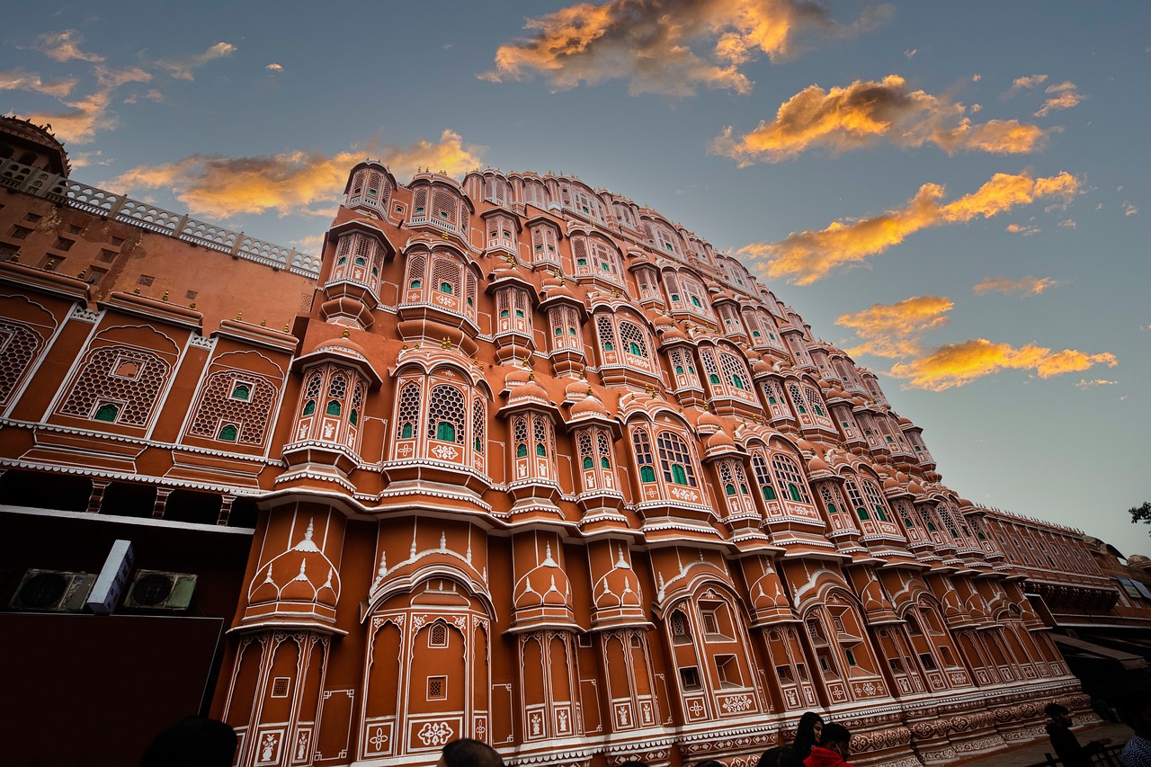 Jaipur's Hawa Mahal facade